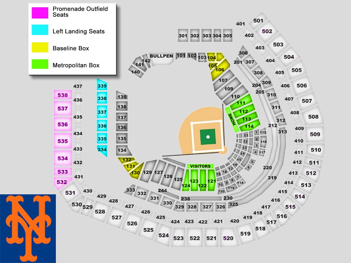 Mets Seating Chart Citi Field